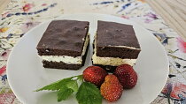 Mléčné pomerančové low carb řezy