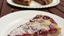 Francouzská třešňová bublanina (Clafoutis)