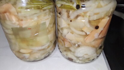 Matjesy ze sírovce, Tak první sýrovec udělaný první bylo na kari, teď dnes naložené matjesy a ještě dodělám řízky 😋