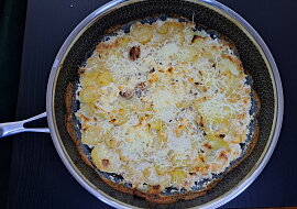 Mleté maso s pórkem ve smetanových bramborách