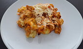 Zapečené kuřecí soté na bramborové kaši