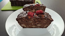 Zdravý banánový chlebíček à la brownie