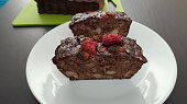Zdravý banánový chlebíček à la brownie