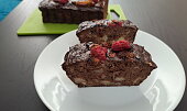 Zdravý banánový chlebíček à la brownie
