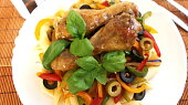 Kuřecí paličky na italský způsob