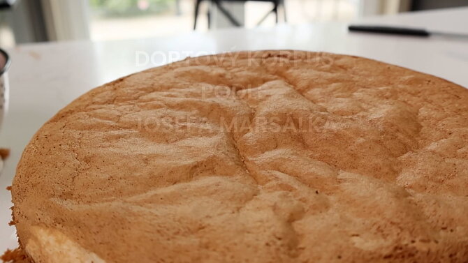 Dortový korpus podle Josefa Maršálka