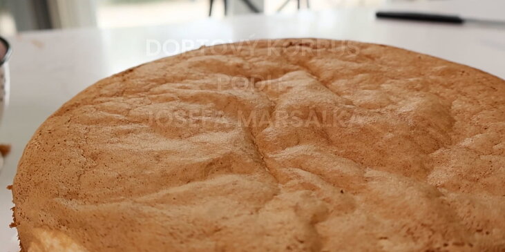 Dortový korpus podle Josefa Maršálka