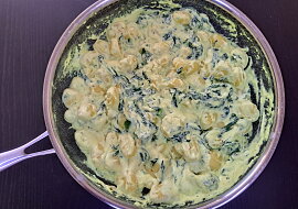 Gnocchi se špenátem a sýrem