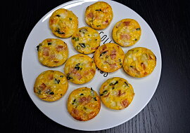 Rychlé slané muffiny bez mouky