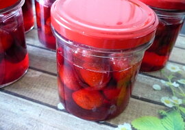 Jahodový kompot