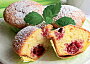 Nadýchané muffiny s jahodami