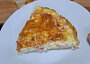 Slaný sýrovo-šunkový koláč