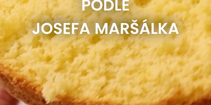 Dortový korpus podle Josefa Maršálka