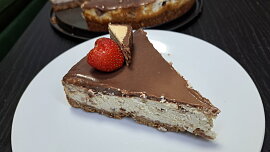 Oplatkový cheesecake