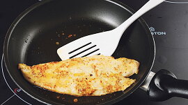 Rybí filet s bramborovo‑hráškovou kaší