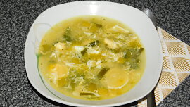 Rychlá pórková polévka