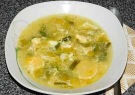 Rychlá pórková polévka