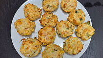 Slané muffiny z tvarohového těsta