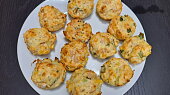 Slané muffiny z tvarohového těsta