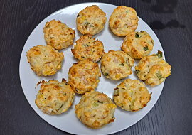 Slané muffiny z tvarohového těsta