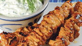 Souvlaki s tzatziki