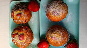 Jahodové muffinky
