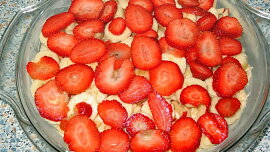 Ovocný rýžový nákyp
