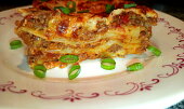 Lasagne bolognese se sýrovým bešamelem