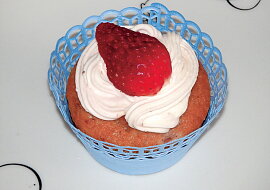 Jahodové muffiny