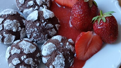 Kakaové crinkles