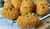Bramborové krokety plněné sýrem