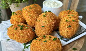 Bramborové krokety plněné sýrem