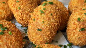 Bramborové krokety plněné sýrem