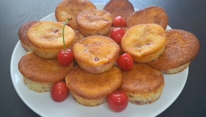 Snadné třešňové muffiny
