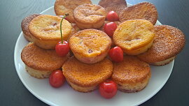 Snadné třešňové muffiny