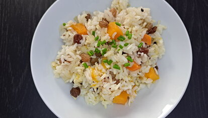 Dýňový pilaf