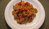 Bulgur s paprikami a ljutenicí