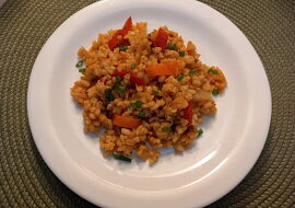 Bulgur s paprikami a ljutenicí