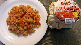 Bulgur s paprikami a ljutenicí