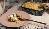 Crumble s ovocem