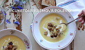 Cuketová krémová polévka
