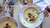 Cuketová krémová polévka