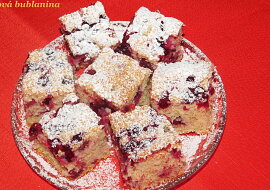 Rybízová bublanina-jednoduchá