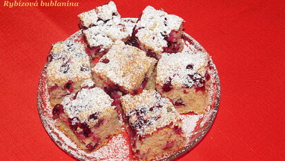Rybízová bublanina-jednoduchá