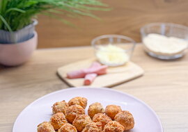 Sýrovo - šunkové kuličky