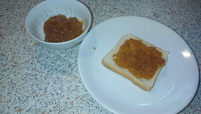 Třešňová marmeláda, ...a zde již marmeláda