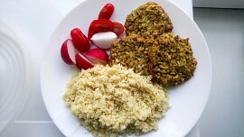 Cuketové karbanátky s tofu