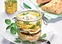 Nakládaná mozzarella s bylinkovou focacciou