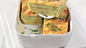 Bramborové lasagne s kapustou