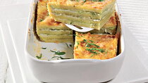 Bramborové lasagne s kapustou